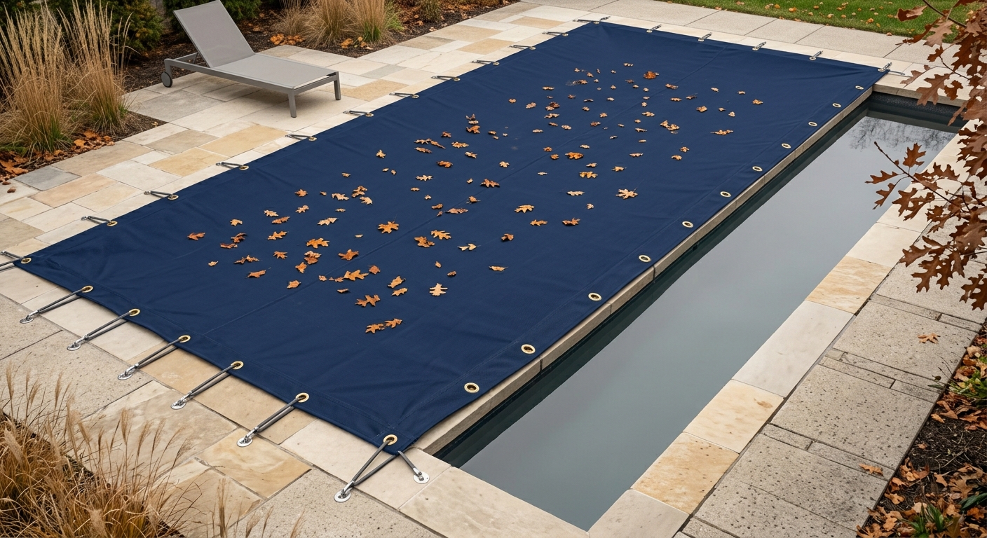 Bâche piscine sur mesure fabriquée en France